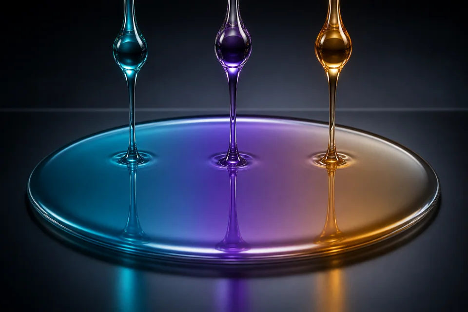 Low-odor transparent colorant effect